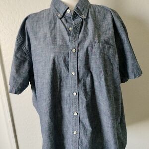 Pink Flamingos Casual Button Down Shirt Relaxed Fit